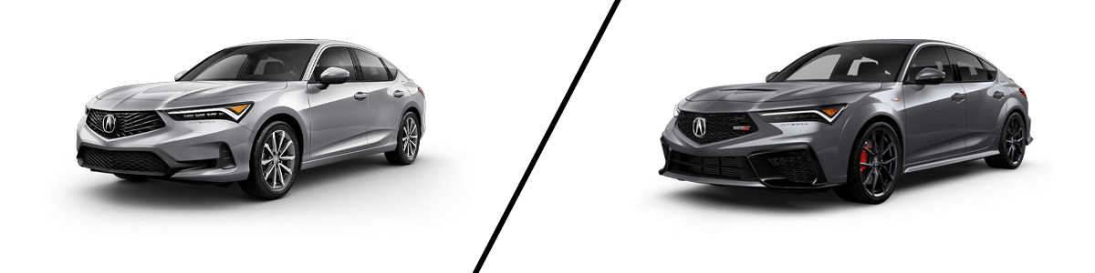 2025 Acura Integra Base vs 2025 Acura Integra Type S