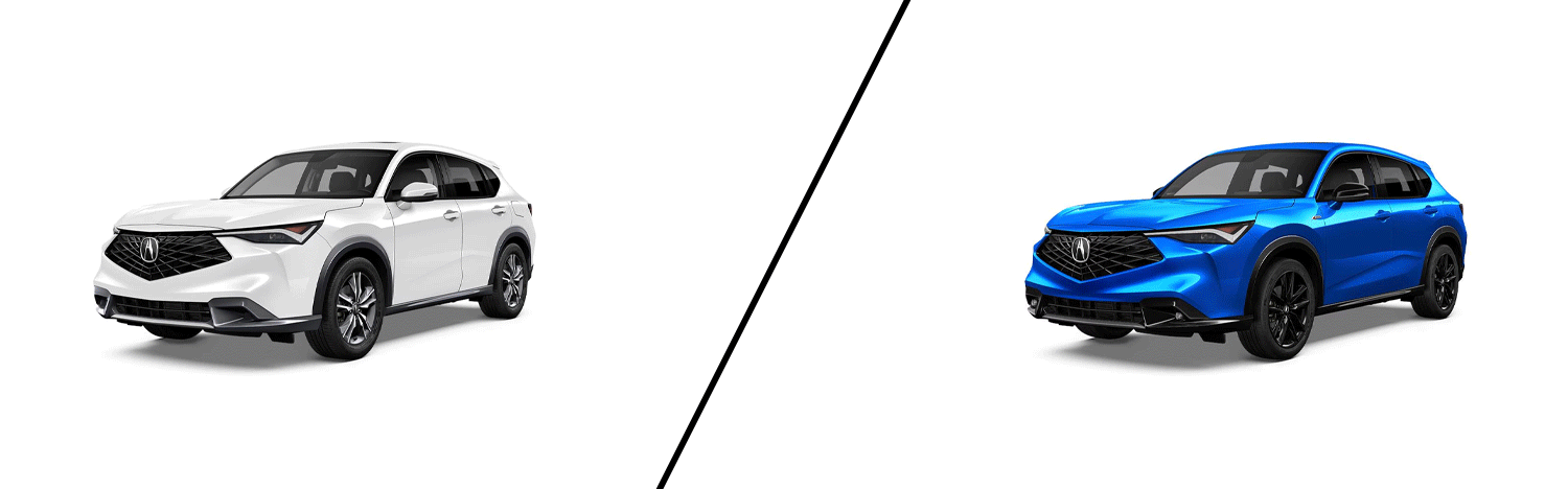 2026 Acura ADX Base vs 2026 Acura ADX A-Spec® w/Advance