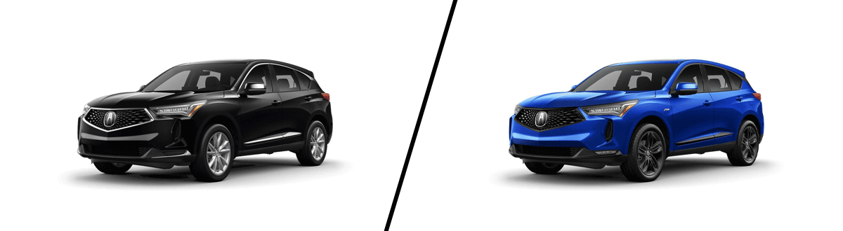2023 Acura RDX Base vs 2023 Acura RDX A-Spec